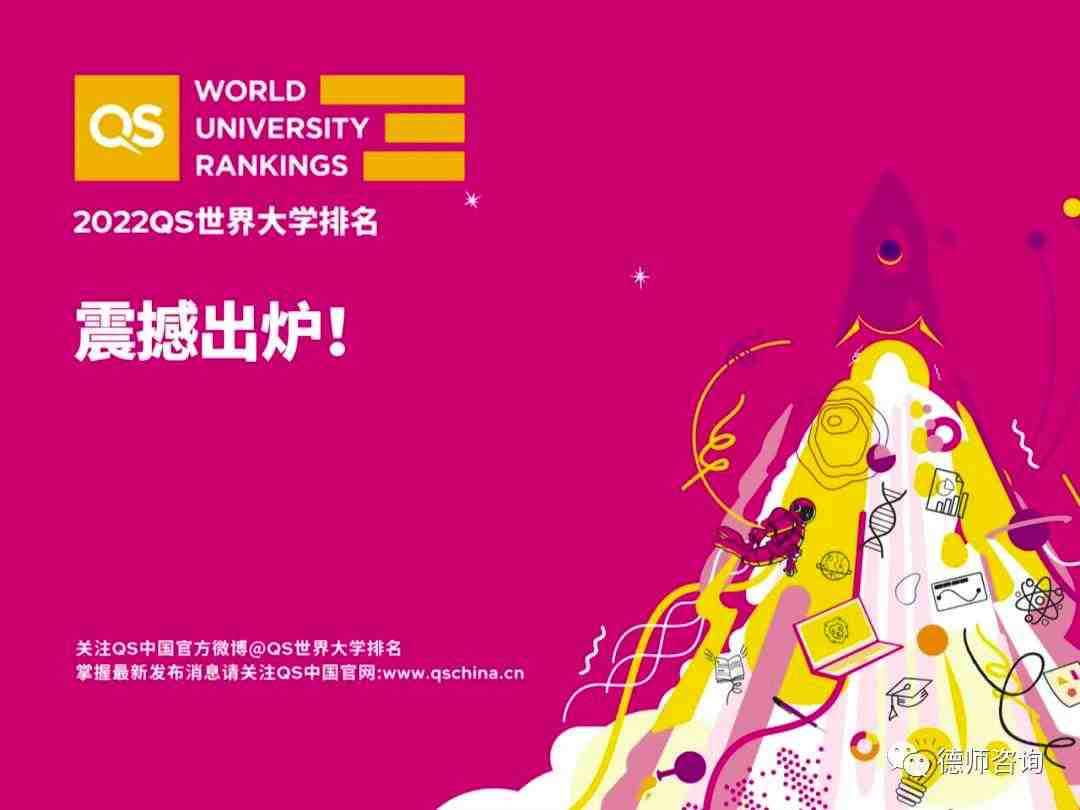 2022年QS大学排名发布